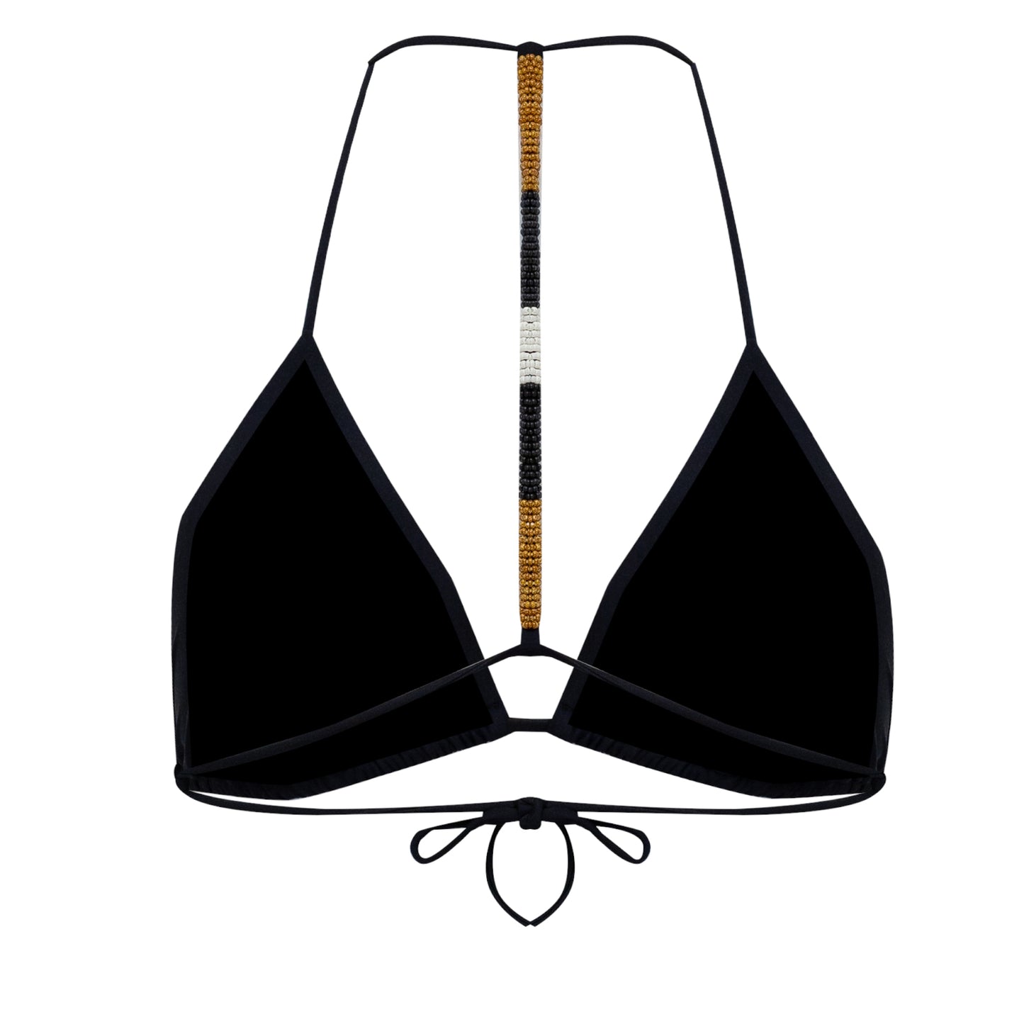 Solid Ella Tri Top Black