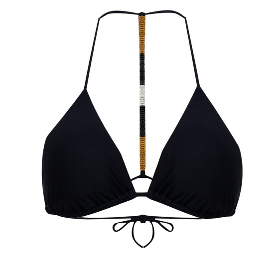 Solid Ella Tri Top Black