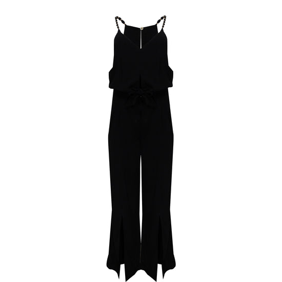 Load image into Gallery viewer, Solid Nora Jumpsuit Black

