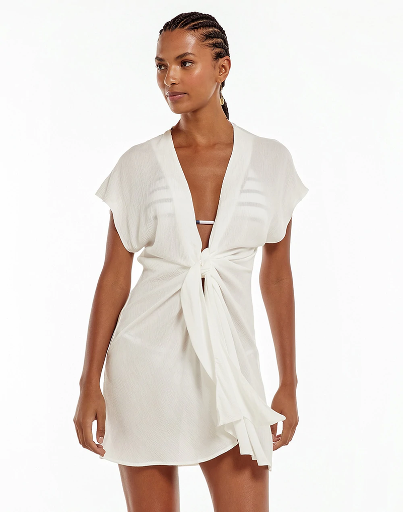 Solid Sasha Short Coverup