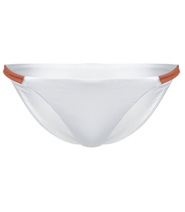 Solid Twine Bikini Bottoms Full White - Bikini Bottom