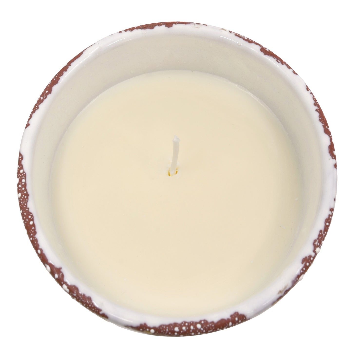 Cream Star Candle