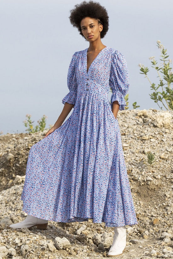 Xola Maxi Dress Jasmine Blue