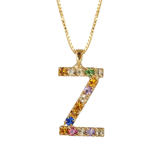 Letter Necklace Z